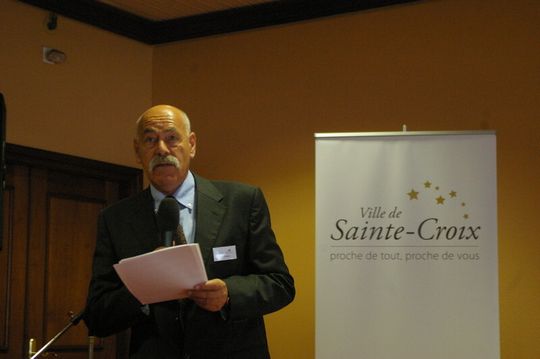 Franklin Thévenaz le dynamique syndic de la commune de Sainte-Croix. Franklin Thévenaz le dynamique syndic de la commune de Sainte-Croix.