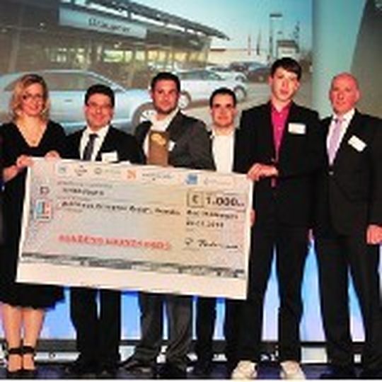 Das VW-Autohaus Graupner kam beim Bundesbildungspreis 2013 auf den vierten Rang.