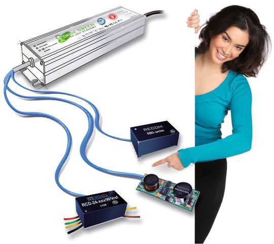 Zweistufiger Aufbau: Treiberlösungen mit vorgeschaltetem Netzteil und einem oder mehreren LED-Treibern bieten viele Möglichkeiten