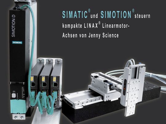 PROFINET interpoliert kompaktes 3 Achsen-Handling. PROFINET interpoliert kompaktes 3 Achsen-Handling.