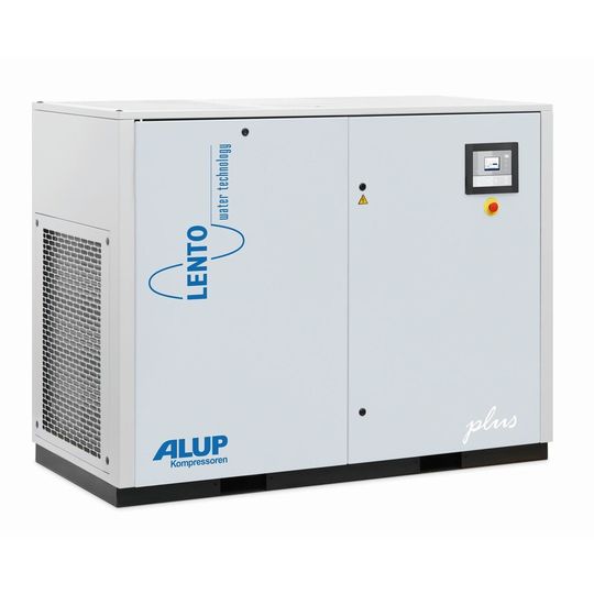 Leistungsstark und energieeffizient präsentiert sich die Kompressorenpalette, mit der Alup sein Comeback in Deutschland feiern will.