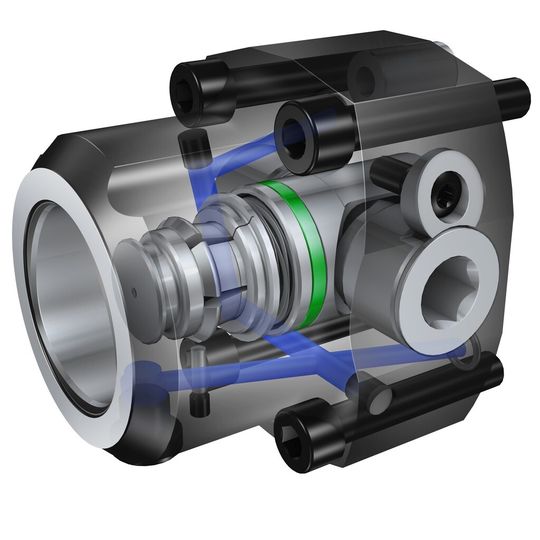 Sandvik Coromants neues Sortiment an Coromant Capto-Werkzeughaltern ermöglicht den Einsatz von Hochdruck-Kühlmitteln (HPC). Sandvik Coromants neues Sortiment an Coromant Capto-Werkzeughaltern ermöglicht den Einsatz von Hochdruck-Kühlmitteln (HPC).