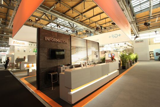 Der Messestand von GF AgieCharmilles Der Messestand von GF AgieCharmilles