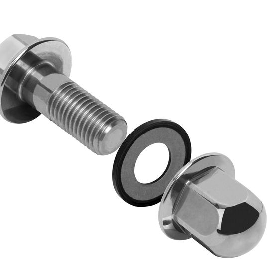 Hygieneschrauben: Die Spezialschrauben haben keine Ziehriefen, keine unebene Kopfauflage und keine Prägungen am Kopf.