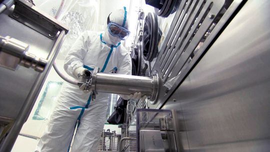 Der RTP-Port ist für den Produkttranfer in die Füll- und Verschließmaschine zuständig. Der RTP-Port ist für den Produkttranfer in die Füll- und Verschließmaschine zuständig.