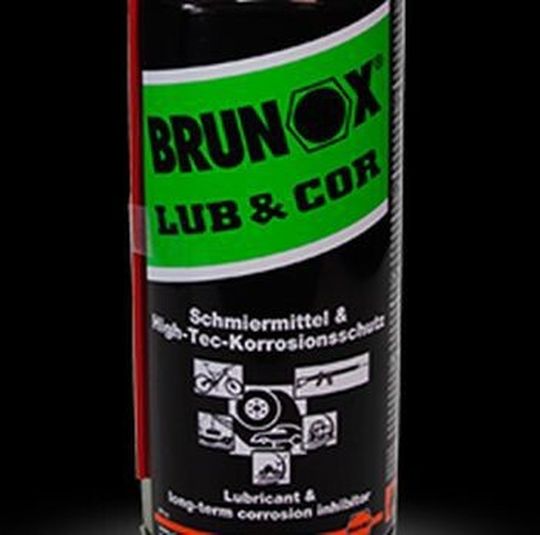 Auch das neue High-Tech-Korrosionsschutz- und -Schmiermittel Brunox Lub & Cor erlangte eine NSF-H2-Registrierung. Auch das neue High-Tech-Korrosionsschutz- und -Schmiermittel Brunox Lub & Cor erlangte eine NSF-H2-Registrierung.