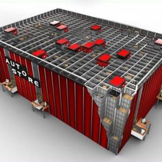 Bis zu zwei Mrd. Halbleiter sollen in dem Autostore-System gelagert werden. Bis zu zwei Mrd. Halbleiter sollen in dem Autostore-System gelagert werden.