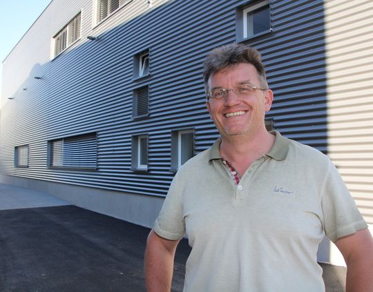 Daniel Aerne freut sich darauf, dass der Thurgauer Technologietag 2014 in seinem Unternehmen stattfinden wird. Daniel Aerne freut sich darauf, dass der Thurgauer Technologietag 2014 in seinem Unternehmen stattfinden wird.