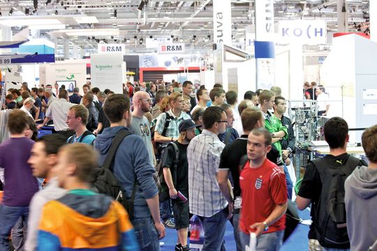 So soll es auch 2013 sein: volle Hallen und jede Menge Fachbesucher. So soll es auch 2013 sein: volle Hallen und jede Menge Fachbesucher.