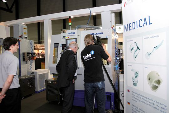 Werkzeugmaschinenhersteller zeigen im Expertenpark wie sie die gesamte Wertschöpfungskette abdecken. Werkzeugmaschinenhersteller zeigen im Expertenpark wie sie die gesamte Wertschöpfungskette abdecken.