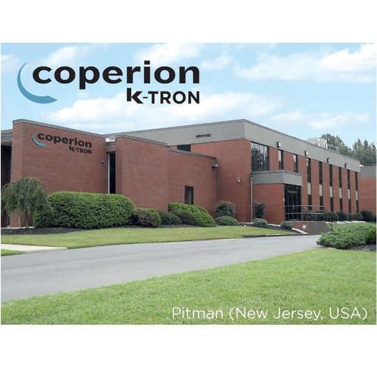 Das Firmengebäude von Coperion K-Tron in Pitman im US-Bundesstaat New Jersey. Das Firmengebäude von Coperion K-Tron in Pitman im US-Bundesstaat New Jersey.