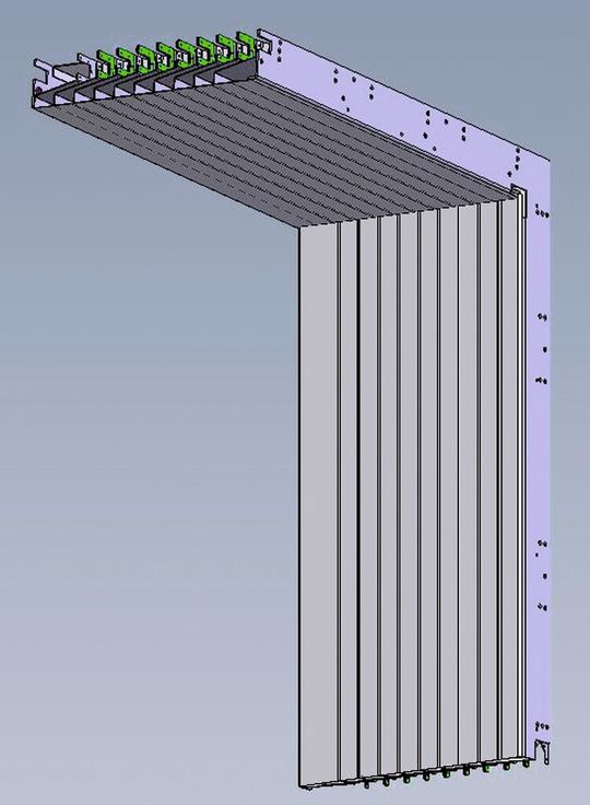 Erhöhte Durchschlagsicherheit versprechen die MöllerWerke für die neue Schutzabdeckung Stahlflex-Plus-S1.