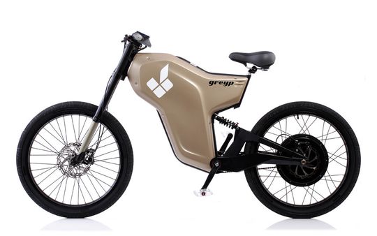 Zwitter aus Pedelec und E-Motorrad: Greyp G12 Zwitter aus Pedelec und E-Motorrad: Greyp G12