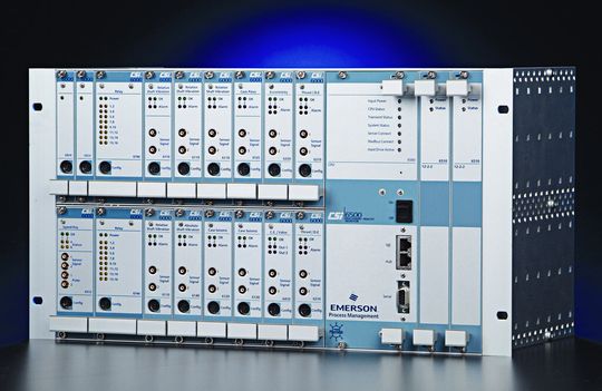 Der CSI 6500 Machinery Health Monitor ist Bestandteil der Komplettlösung für das Solan Ölfeld. Er erlaubt dem Nutzer, Schutzmodule des CSI 6000 Machinery Health Monitors mit neuen, vorausschauenden „Plug-in“-Modulen zu vereinen und so eine vollständige Online-Überwachungslösung aus einem Guss zu erhalten. Der CSI 6500 Machinery Health Monitor ist Bestandteil der Komplettlösung für das Solan Ölfeld. Er erlaubt dem Nutzer, Schutzmodule des CSI 6000 Machinery Health Monitors mit neuen, vorausschauenden „Plug-in“-Modulen zu vereinen und so eine vollständige Online-Überwachungslösung aus einem Guss zu erhalten.