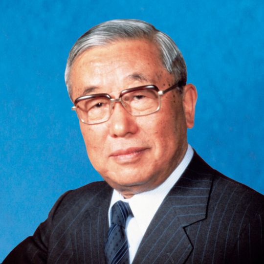 Eiji Toyoda prägte Toyota über mehrere Jahrzehnte. Eiji Toyoda prägte Toyota über mehrere Jahrzehnte.