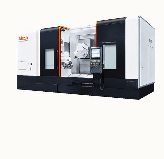 Mit der ebenfalls mit der Sinumerik-Steuerung 840D sl ausgestatteten Integrex e-500H II können unterschiedliche Fertigungsanforderungen mit einer Maschine abgedeckt werden. Mit der ebenfalls mit der Sinumerik-Steuerung 840D sl ausgestatteten Integrex e-500H II können unterschiedliche Fertigungsanforderungen mit einer Maschine abgedeckt werden.