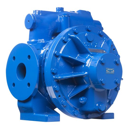 Die Ringkolbenpumpen können unter Atex-Bedingungen bis zu drei Minuten, z.B. während des Ansaugens, trocknen laufen. Die Ringkolbenpumpen können unter Atex-Bedingungen bis zu drei Minuten, z.B. während des Ansaugens, trocknen laufen.
