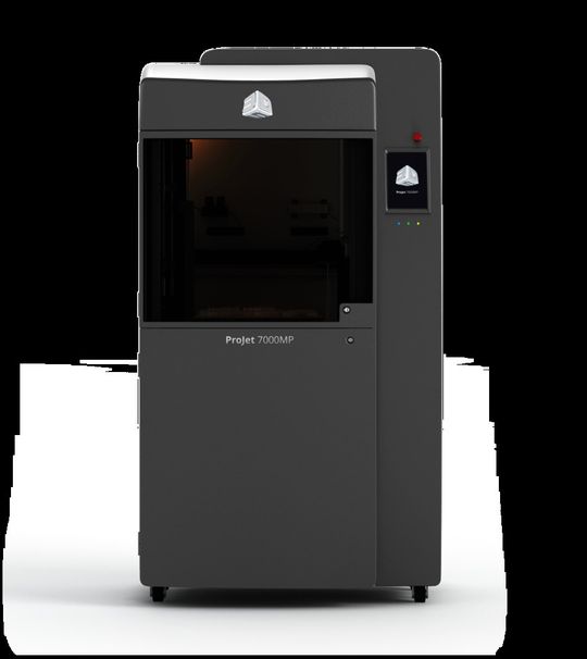 Das Modell «Projet 7000 MP» von 3D Systems. Das Modell «Projet 7000 MP» von 3D Systems.