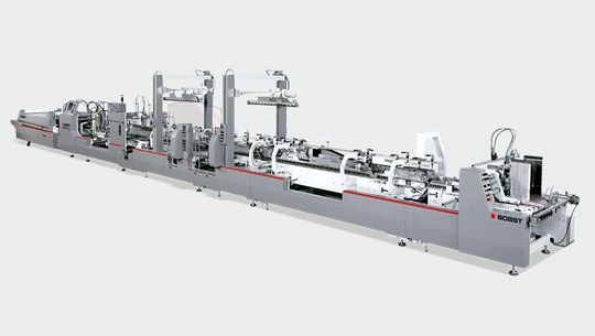 Fig 11. Plieuse-colleuse Bobst.