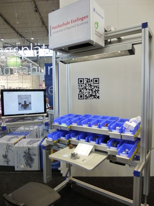 Das Montage-Assistenzsystem auf Basis von Bewegungserkennung. Das Montage-Assistenzsystem auf Basis von Bewegungserkennung.