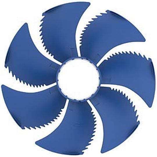 Ein neuartiger Kunststoff auf Basis von Rizinusöl macht diesen Ventilator deutlich umweltfreundlicher. Ein neuartiger Kunststoff auf Basis von Rizinusöl macht diesen Ventilator deutlich umweltfreundlicher.