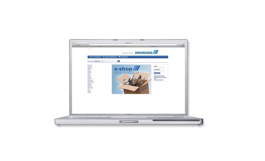 Dihawag eröffnet ihren e-shop. Dihawag eröffnet ihren e-shop.