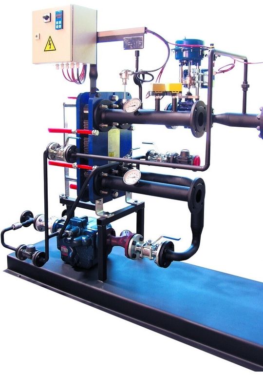 Alle Standardkomponenten optimal dimensioniert und kombiniert: Easiheat Wärmeübertragerstation mit Dampf-Plattenwärmetauscher Alle Standardkomponenten optimal dimensioniert und kombiniert: Easiheat Wärmeübertragerstation mit Dampf-Plattenwärmetauscher