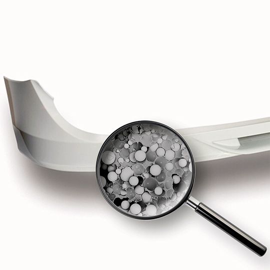 Bei der Compounding Technology werden Mikrokugel-Füllstoffe in 3M Dyneon PTFE eingemischt. Die Materialien weisen eine sehr geringe Permeation, verbesserte Reibungs- und Verschleißfestigkeit sowie glattere Oberflächen auf. Bei der Compounding Technology werden Mikrokugel-Füllstoffe in 3M Dyneon PTFE eingemischt. Die Materialien weisen eine sehr geringe Permeation, verbesserte Reibungs- und Verschleißfestigkeit sowie glattere Oberflächen auf.