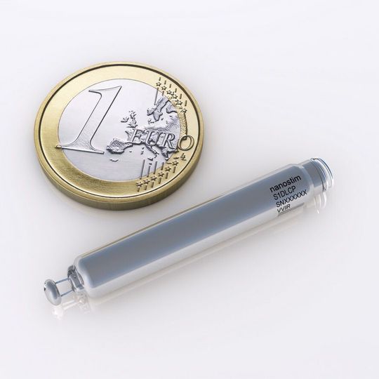 Kaum größer als eine Ein-Euro-Münze: Miniaturherzschrittmacher Nanostim
