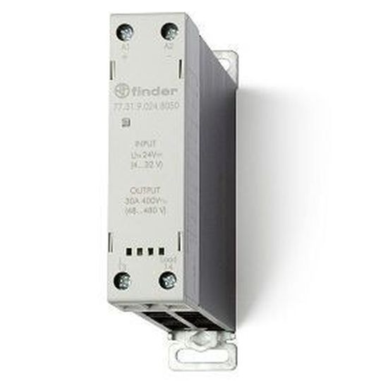 Neu auf der SPS IPC Drives 2013: Die elektronischen Halbleiterrelais 30 A von Finder. Neu auf der SPS IPC Drives 2013: Die elektronischen Halbleiterrelais 30 A von Finder.