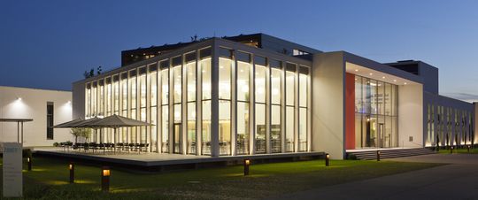 Der Firmensitz der Zimmer Group. Der Firmensitz der Zimmer Group.
