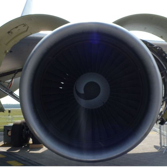 Flugzeuge ganz nah. Flugzeuge ganz nah.