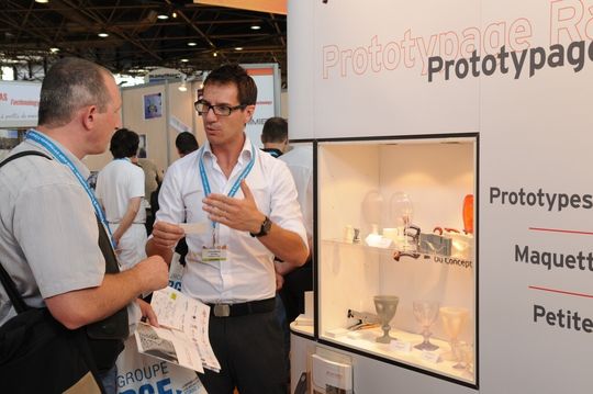 Ambiance lors du dernier salon FIP Solutions Plastiques.