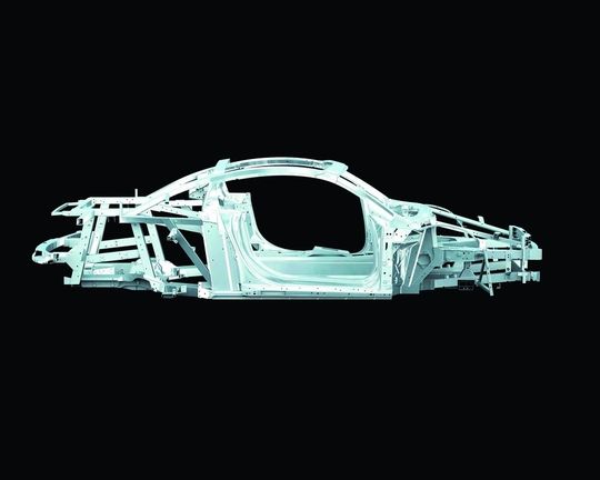 Im Rahmen der Untersuchungen zur Umformung von Magnesiumblechen wurde in Kooperation mit der Audi AG das Verfahrensprinzip der Doppelblech-Innenhochdruck-Umformung angewandt. Bild: Audi AG Im Rahmen der Untersuchungen zur Umformung von Magnesiumblechen wurde in Kooperation mit der Audi AG das Verfahrensprinzip der Doppelblech-Innenhochdruck-Umformung angewandt. Bild: Audi AG