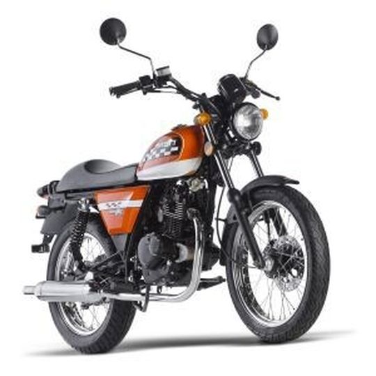 Die Mash Seventy: 124 cm³, 11,6 PS, kostet 1.890 Euro. Die Mash Seventy: 124 cm³, 11,6 PS, kostet 1.890 Euro.