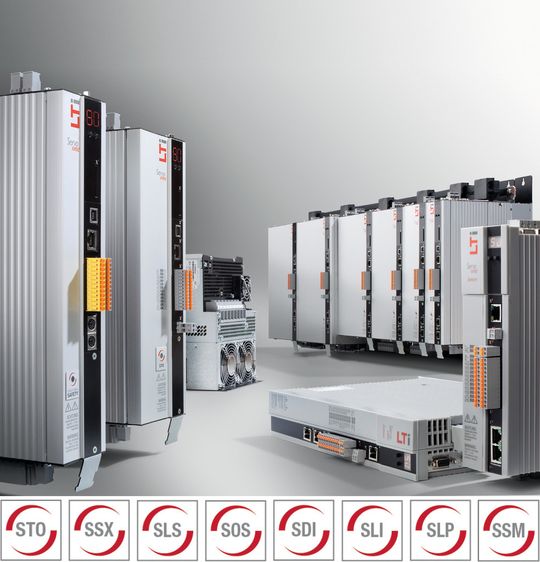 Das Mehrachs-Automatisierungssystem ServoOne arbeitet mit einer integrierten Sicherheits-SPS. Das Mehrachs-Automatisierungssystem ServoOne arbeitet mit einer integrierten Sicherheits-SPS.