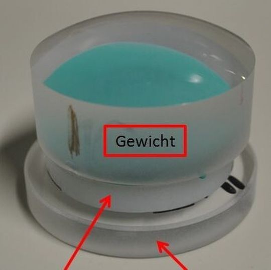 Anordnung zum Abdrucknehmen