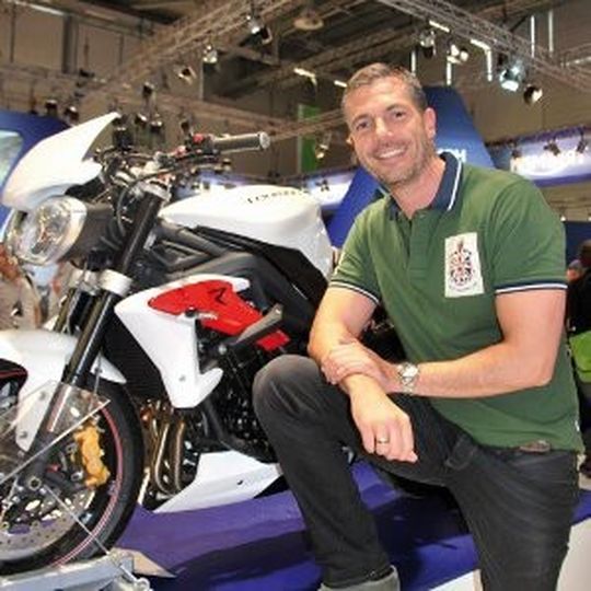 Darko Pehar, General Manager Triumph Deutschland. Darko Pehar, General Manager Triumph Deutschland.