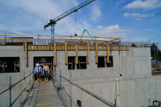 Schon beim Bau der beiden Rechenzentren wurden höchste Sicherheitsvorkehrungen getroffen