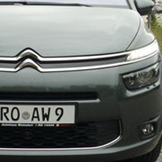 Jüngstes Beutestück der Pöhlers: Ein Citroen C4 Grand Picasso e-HDi 115 Exclusive.