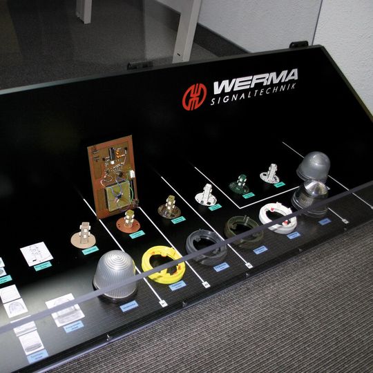 Fig. 1: The sample showcase illustrates the various stages a sample passes through during the development process. Fig. 1: The sample showcase illustrates the various stages a sample passes through during the development process.