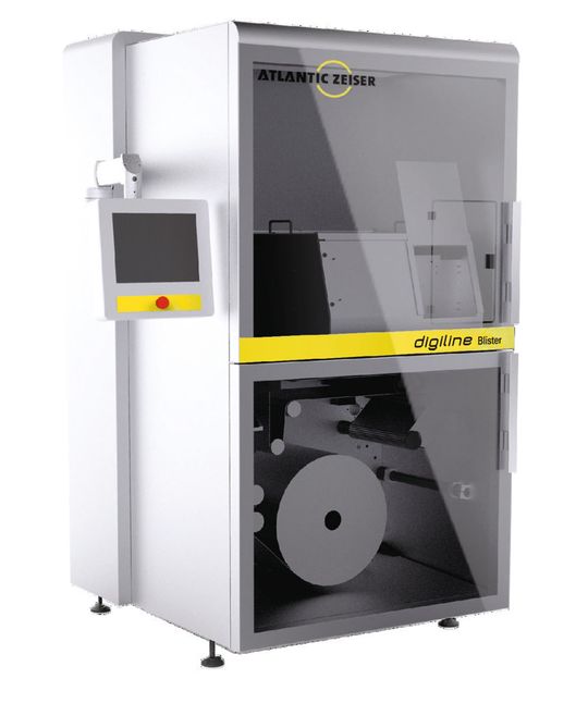 Um die heutigen Marktanforderungen zu erfüllen, müssen Drucksysteme in der Lage sein, Karton, Blister und Etiketten in einer möglichst späten Phase der Produktion zu personalisieren. Um die heutigen Marktanforderungen zu erfüllen, müssen Drucksysteme in der Lage sein, Karton, Blister und Etiketten in einer möglichst späten Phase der Produktion zu personalisieren.