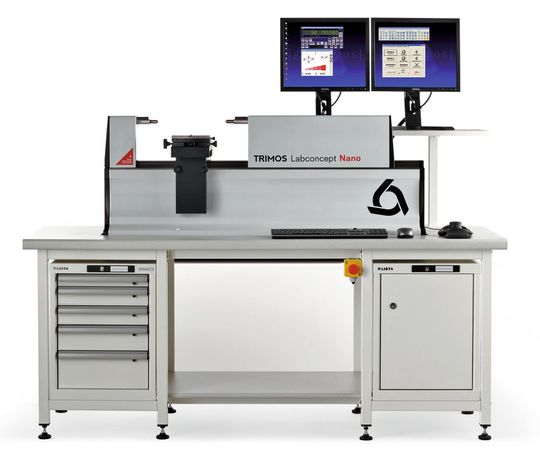 Combinaison unique des dernières technologies et du savoir-faire de Trimos dans le domaine de la métrologie, le Labconcept Nano est un instrument remarquablement adapté à toutes les mesures dimensionnelles de très haute précision, en particulier pour les laboratoires et salles de mesure. Combinaison unique des dernières technologies et du savoir-faire de Trimos dans le domaine de la métrologie, le Labconcept Nano est un instrument remarquablement adapté à toutes les mesures dimensionnelles de très haute précision, en particulier pour les laboratoires et salles de mesure.
