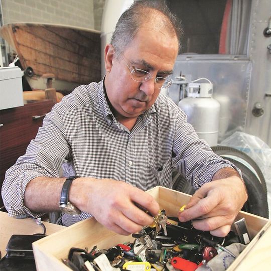 „Irgendetwas Besonderes hat jedes meiner Autos, und wenn es nur eine ganz persönliche Erinnerung ist, die mich damit verbindet“ sagt der Sammler Antoni Riba.