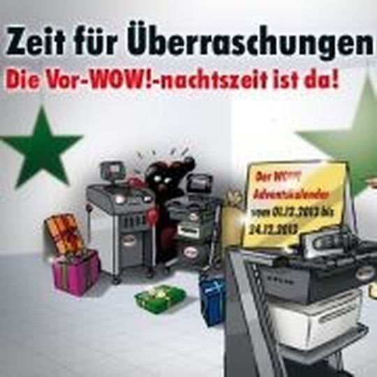 Der WOW-Adventskalender hat attraktive Angebote in petto. Der WOW-Adventskalender hat attraktive Angebote in petto.