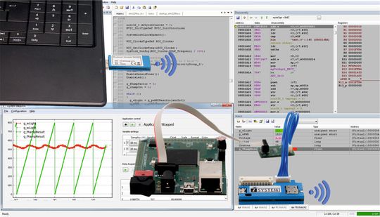 Wireless Debugging: Der iONE-BT von iSYSTEM erleichtert u.a. das Testen von Embedded Software in mobilen Steuerungen Wireless Debugging: Der iONE-BT von iSYSTEM erleichtert u.a. das Testen von Embedded Software in mobilen Steuerungen