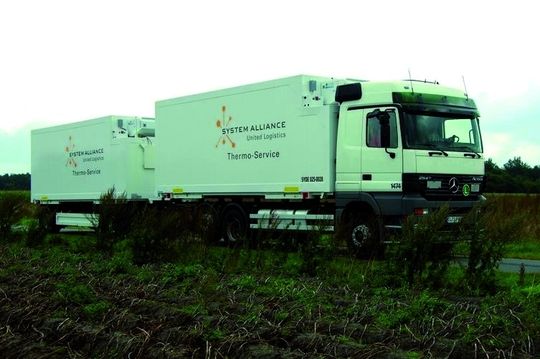 Seit 2005 bietet die mittelständische Stückgut-Kooperation System Alliance mit derzeit 39 angeschlossenen Betrieben ihren „Thermo-Service“ an. Bild: Hellmann Seit 2005 bietet die mittelständische Stückgut-Kooperation System Alliance mit derzeit 39 angeschlossenen Betrieben ihren „Thermo-Service“ an. Bild: Hellmann