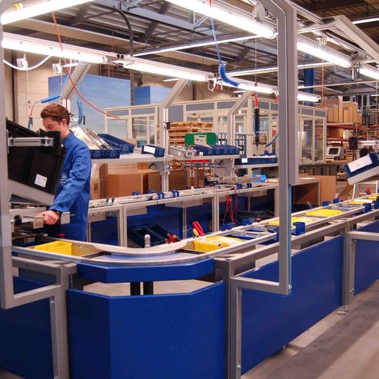 Realisierung der OPF-Linie bei Zentner. Realisierung der OPF-Linie bei Zentner.