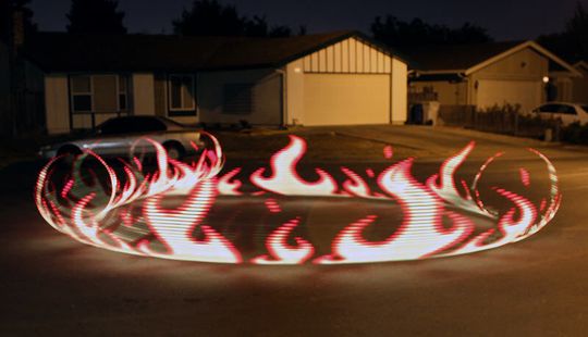 Lichtmalerei mit Raspberry P