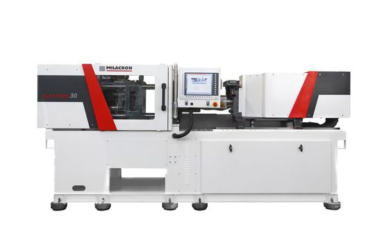 «Elektron 30», mit 300 kN Schliesskraft die kleinste Maschine der Elektron-Baureihe. «Elektron 30», mit 300 kN Schliesskraft die kleinste Maschine der Elektron-Baureihe.
